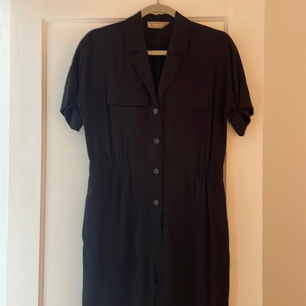 Everlane black jumpsuit